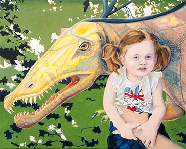 Mia And The Spinosaurus 16x20