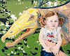 Mia And The Spinosaurus 16x20