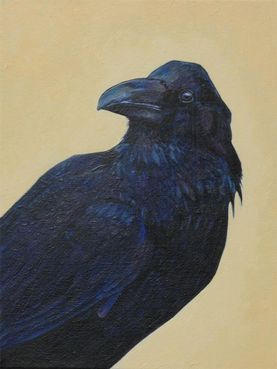 Nevermore! 16x12in