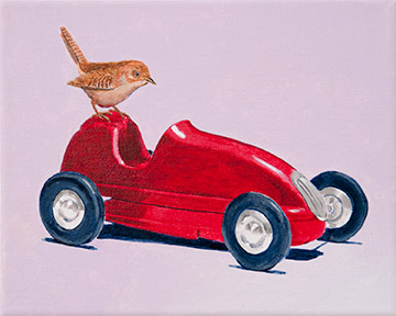 Red Wren Racer 8x10