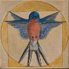 Vetruvian Bird 6x6 (SOLD)